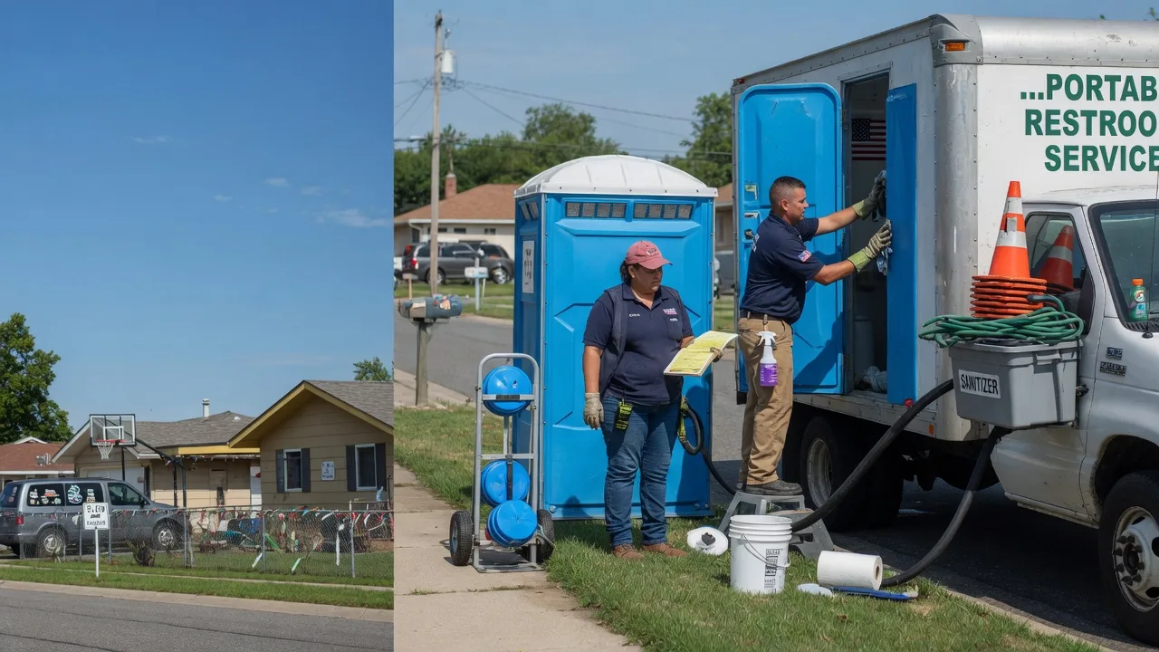 Portable Toilet Rental in West Lafayette, OH near me